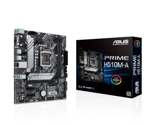 Asus Prime H510M-A Intel H510 64GB DDR4-2400 Motherboard