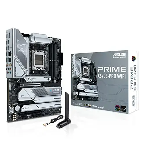 Asus PRIME X670E-PRO WIFI AMD Ryzen DDR5 ATX Preto