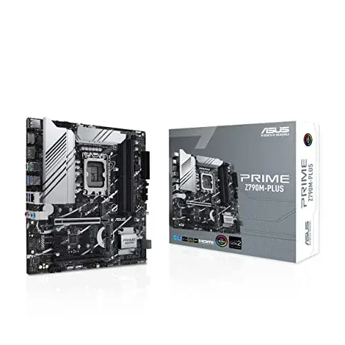 Asus Prime Z790M-PLUS Intel Z790 DDR5 Preto Refrigeração avançada