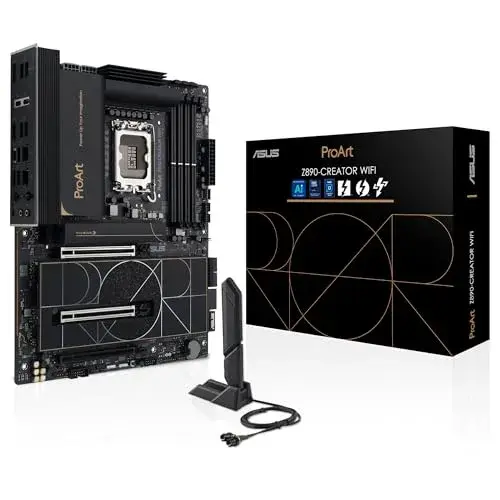 Asus ProArt Z890 Creator WiFi LGA 1851 Preto Recursos Avançados
