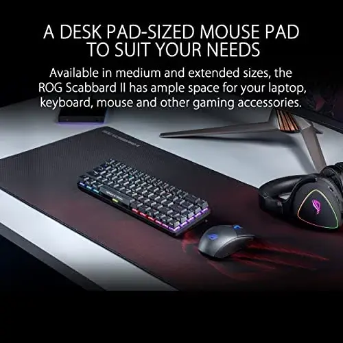 Asus ROG Sheath Grande Vermelho Tapete para Rato Gaming