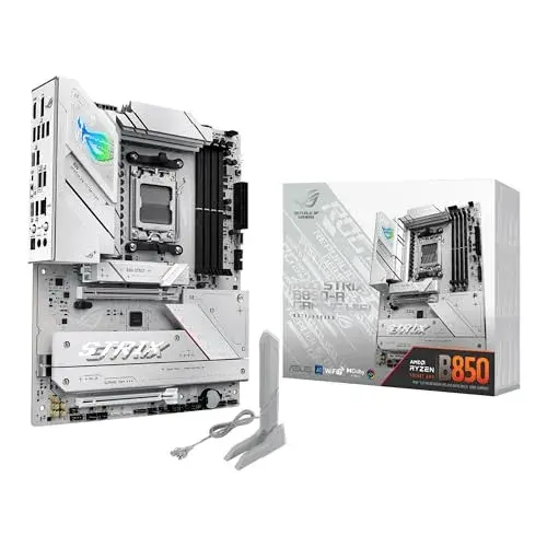 Asus ROG STRIX B850-A GAMING WIFI AMD B850 ATX Branco