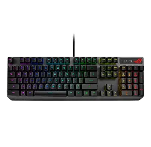 Asus ROG Strix Flare II Teclado Gaming com Iluminação RGB Podcast
