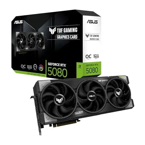 Asus RTX 5080 16GB {2700 MHz} {GDDR7} {10752}