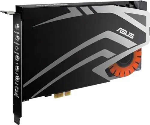 Asus Strix Soar 7.1 Placa de Som S/PDIF com Amplificador integrado