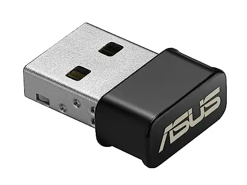 Asus USB-AC53 Nano Wi-Fi USB 867 Mbps Wi-Fi 5 Preto