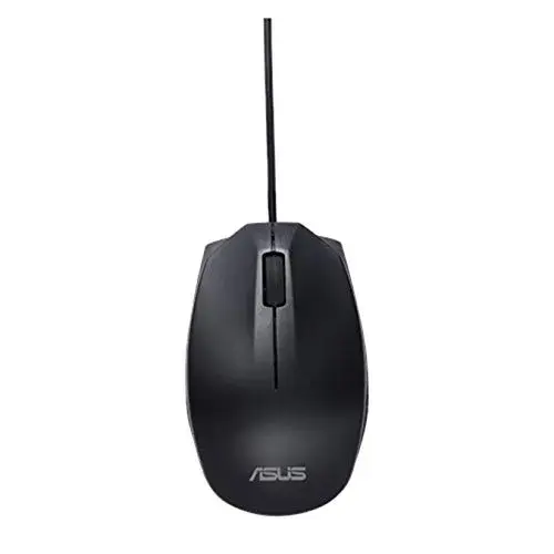 Asus UT280 Mouse Óptico Ambidestro 1000 DPI USB Preto