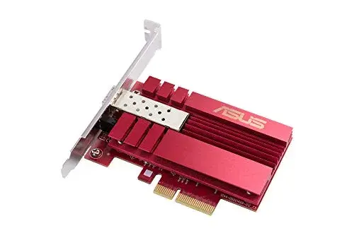 Asus XG-C100F 10G PCI Express 10 Gbps Fibra Óptica Preto