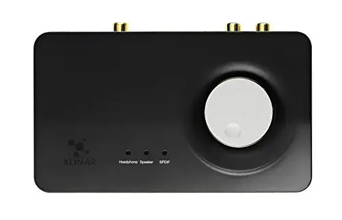 Asus Xonar U7 MKII Som Envolvente HD USB 7.1 Comunica com S/PDIF