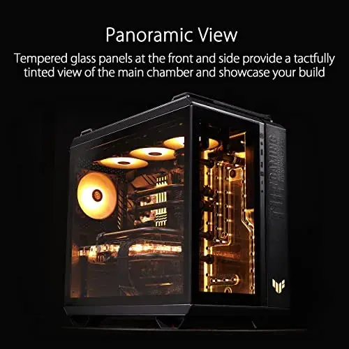 Asus 90DC0090-B09000 Caixa Midi Tower ATX Preta com vidro temperado