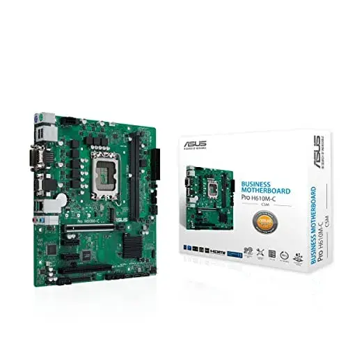 Asus Pro H610M-C DDR5 LGA 1700 Motherboard