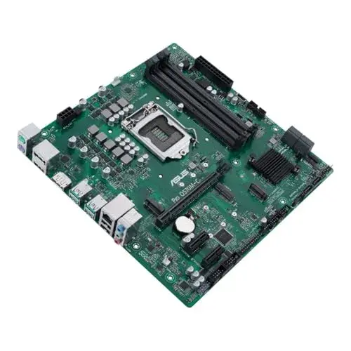 Asus Pro Q570m-CCSM Intel Q570 Micro ATX Preto Suporte para Processadores Intel Core 12ª Geração e Memória DDR5
