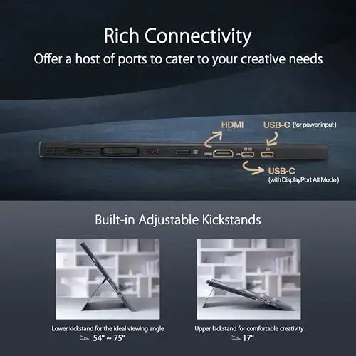 Asus ProArt PA169CDV 15,6″ UltraHD 4K IPS Monitores para PC