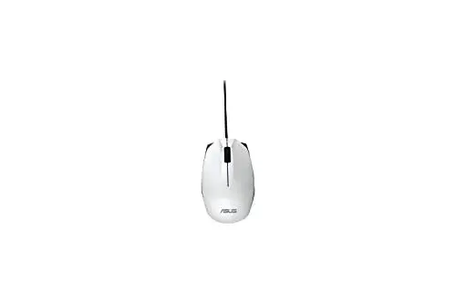 Asus UT280 Mouse Ótico 1000 DPI USB Type-A Branco