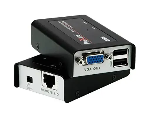 Aten Data Switch Kvm Kit Extender 1 computador vários conectores até 100m