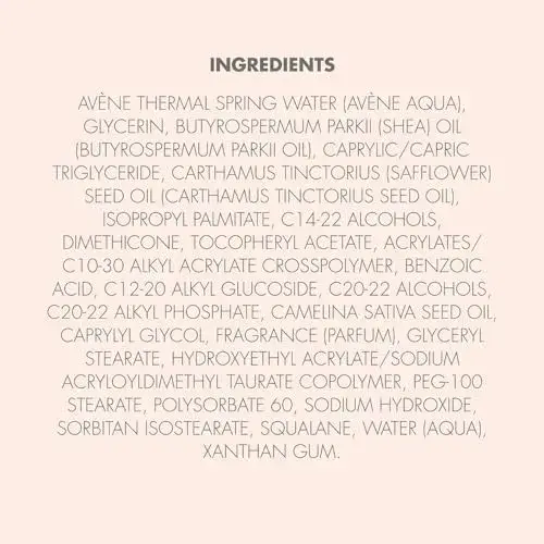 Avène Linha BSJFS Cremes Corporais 250ml Rico em óleo calmant