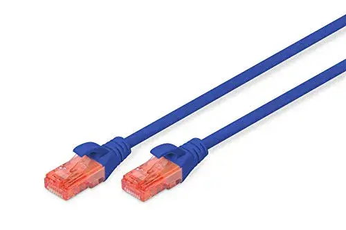 Digitus DK-1617-010/B Cabo Ethernet CAT6 1m Azul