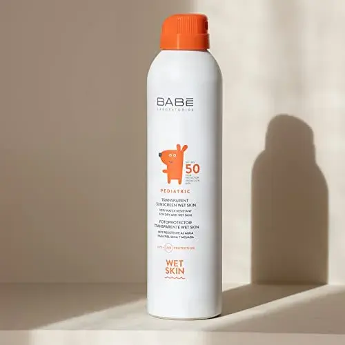 Babé Protetor Solar SPF50 Spray Wet Skin