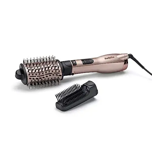 Babyliss AS90PE 1000W Preto Escova de ar quente, alisamento e secagem