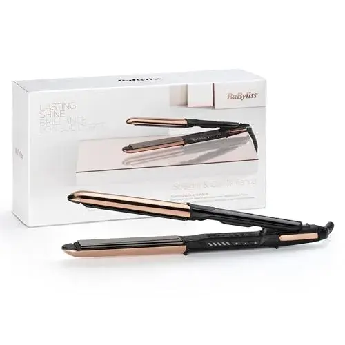 Babyliss Straight & Curl Brilliance ST482E 48W Titânio Preto Alisamento e Ondulação