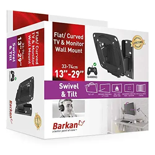 Barkan Suporte Inclinável Giratório TV 13-29″