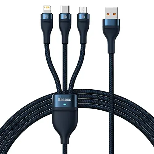 Baseus 6932172608729 Cabo de Dados USB 1,2 m Azul