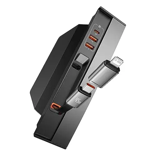Baseus T-space Hub USB-C para Tesla Model 3 Preto