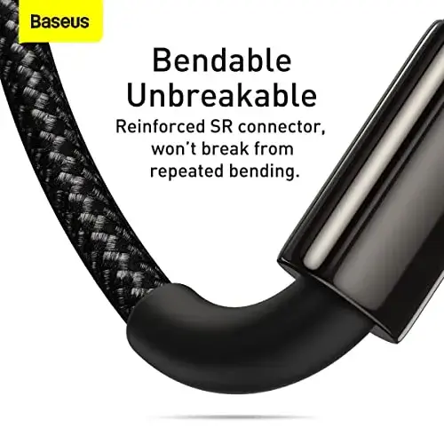 Baseus Cabo USB Tungsten 3 em 1 1.5m Preto