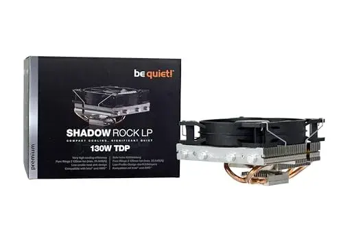 be quiet! Shadow Rock LP Low Profile CPU Cooler 120mm