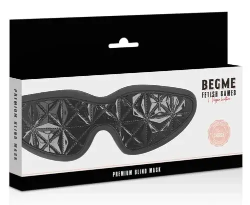 Begme Blind Mask Preto Anti-face Elastico Nopreno