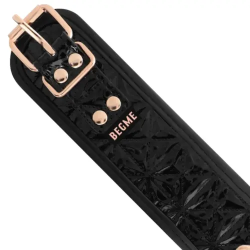 Begme Colar Edição Preta Bondage com Clamp de Bico Adjustable