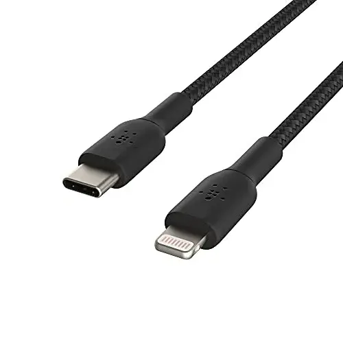 Belkin Boost Charge Cabo Lightning USB-C 2m Preto