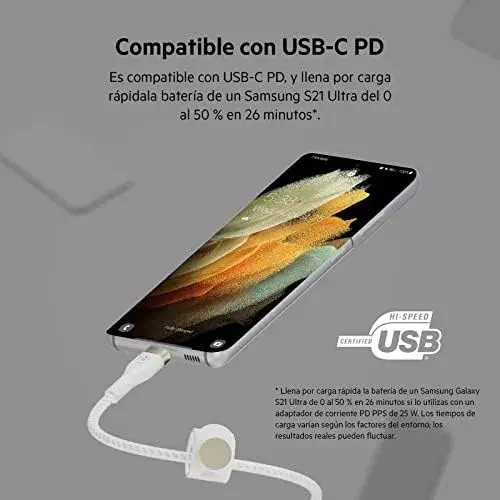 Belkin BOOST CHARGE PRO Flex USB C Cable 1m USB 2.0