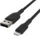 Belkin Cabo Lightning USB 15cm Black