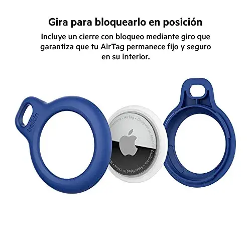 Belkin Porta-Chaves para AirTag Segurança Azul