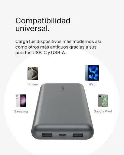 Belkin Powerbank 20k Blue Carregamento Rápido