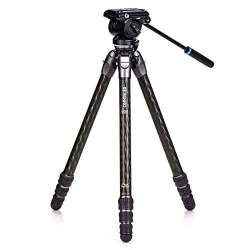 Benro Tortoise 34CLV Tripé Carbono 4 Secções