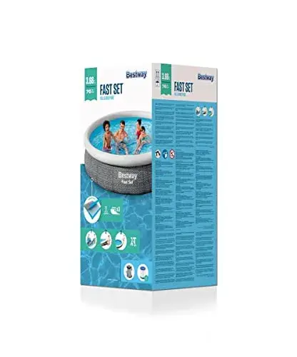 Bestway Piscina Fast Set 366x76cm com Bomba Filtrar