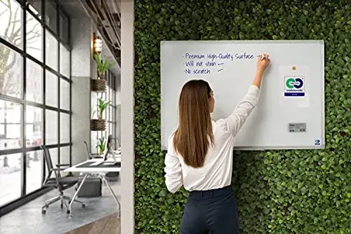 Bi-office Quadro Branco 45x60cm Porcelana Earth-It