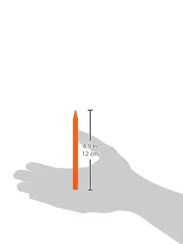 Bic Lápis de Cera Laranja 25 Un.