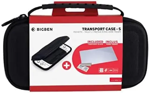 Big Ben Bolsa Rigída Preto Mala de Transporte Compatível com Nintendo Switch Lite