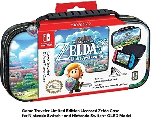 Big Ben Game Traveler Deluxe System Case Preto Compatível com Nintendo Switch