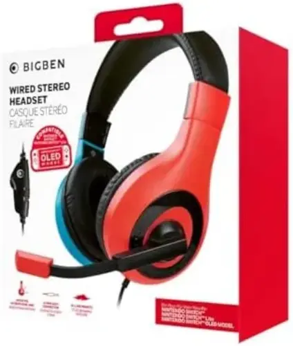 Big Ben Headset Binaural Azul Nintendo Switch