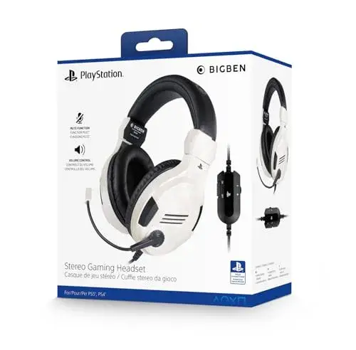 Big Ben Headset Gaming V3 PS4 Branco