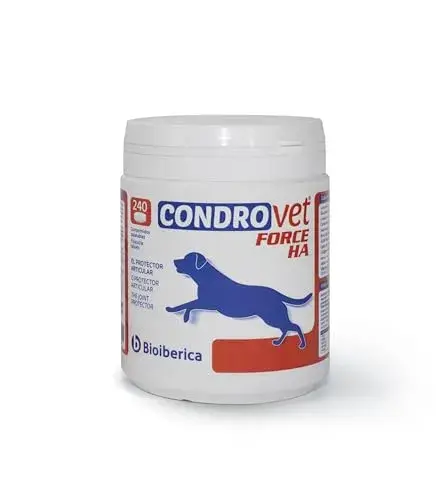 Bioiberica Condrovet Force HA Comprimidos para articulações 240 unidades