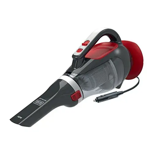 Black+Decker ADV1200 mini aspirador cinza vermelho 1053 l/min