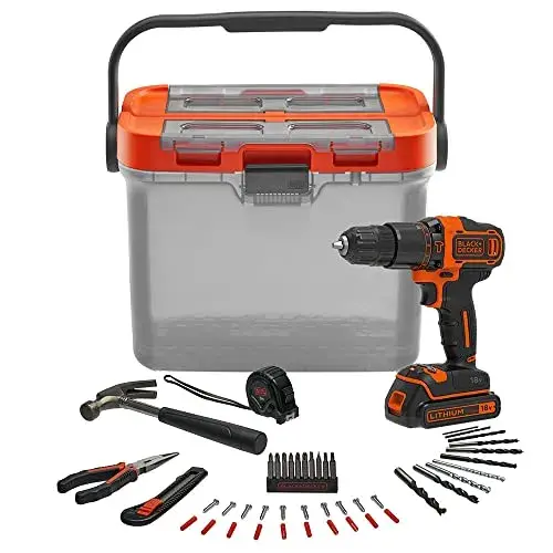 Black+Decker BCKSB05-QW 18V 2 velocidades bateria de lítio