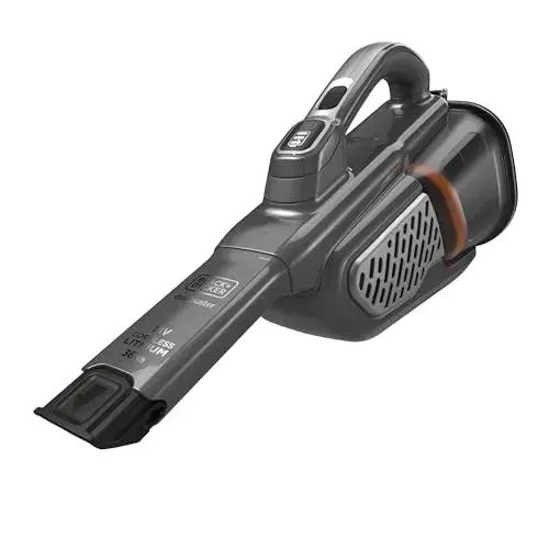 Black+Decker BHHV 520 BT mini aspirador preto 18 V