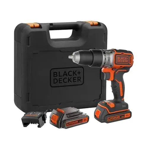 Black+Decker BL188KB 28.000 BPM 52Nm Berbequim Aparafusadora com Baterias