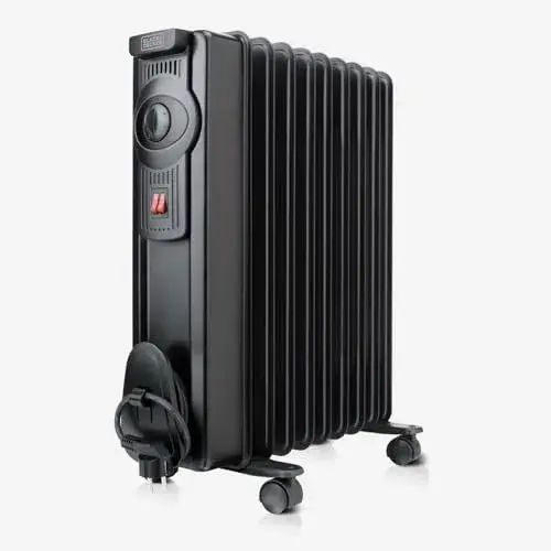 Black+Decker BXRA1500E 1500W Controle de Temperatura Preto